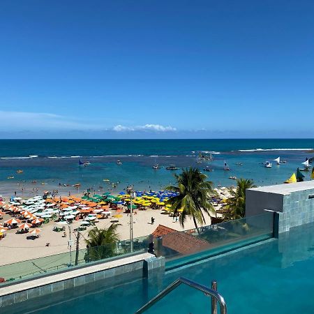 Flat Beira Mar Com Varanda Em Porto De Galinhas Porto de Galinhas Exterior foto