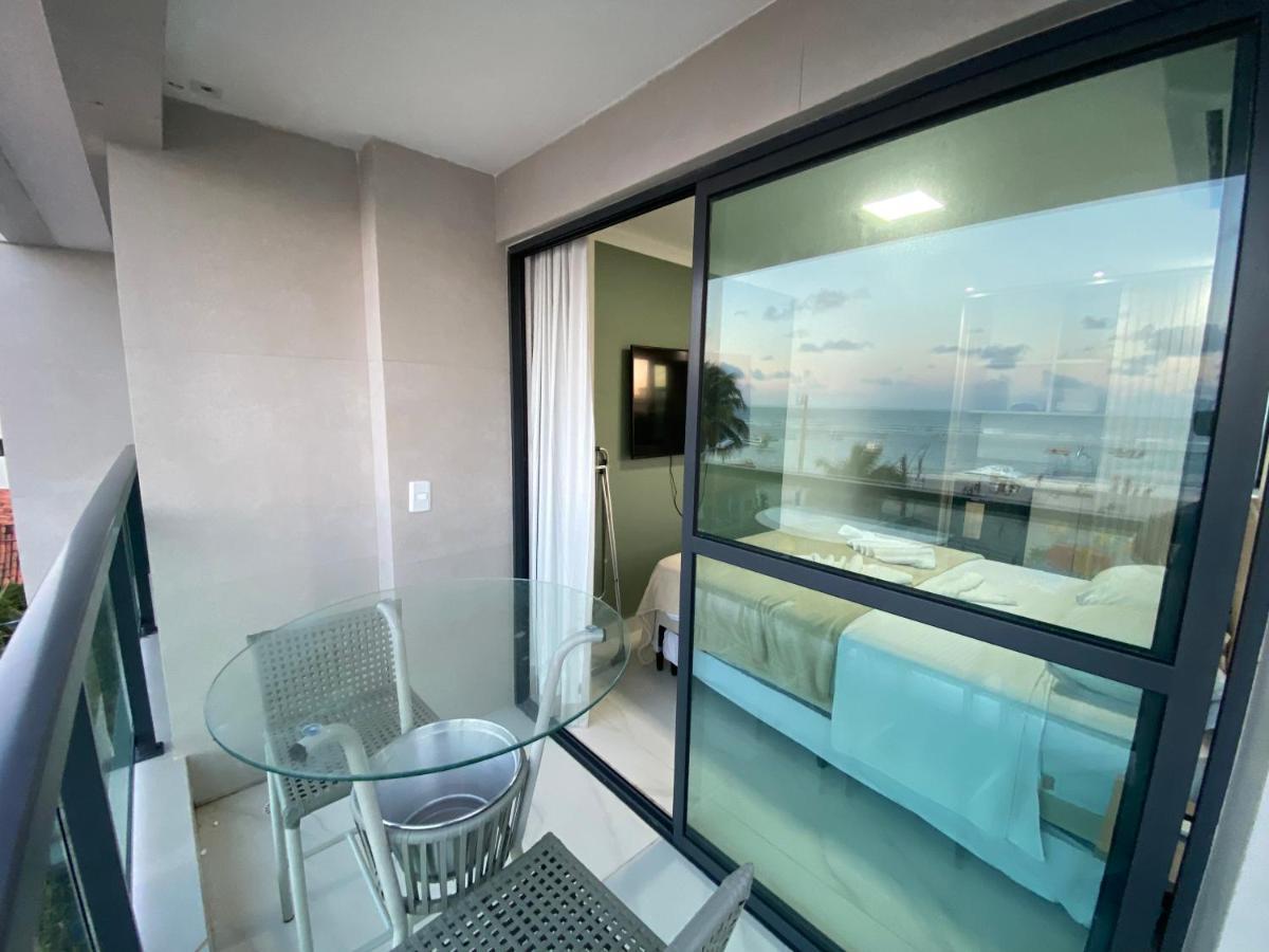 Flat Beira Mar Com Varanda Em Porto De Galinhas Porto de Galinhas Exterior foto
