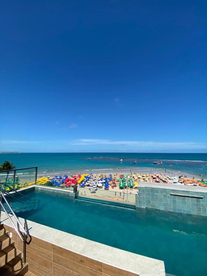 Flat Beira Mar Com Varanda Em Porto De Galinhas Porto de Galinhas Exterior foto
